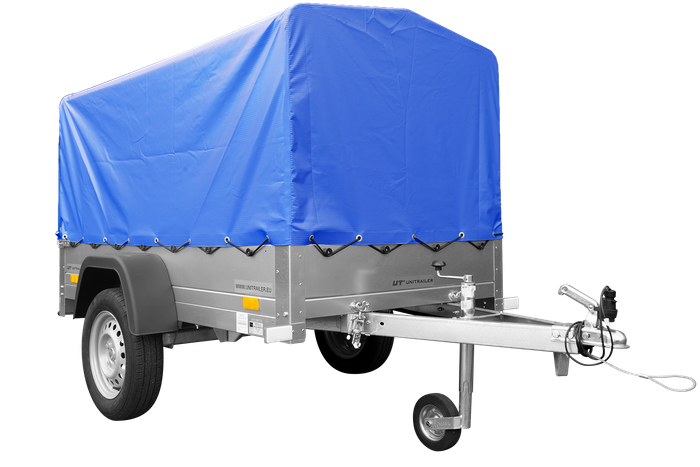 0-1.png Remorque basculante 200x125 avec bâche haute jusqu'à 750 kg – Image 1