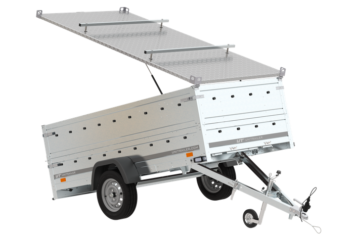 1-1.png Remorque basculante 264x125 avec couvercle aluminium 750 kg – Image 1