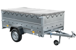 Remorque basculante 230x125 avec bâche 750 kg – Image 4