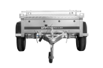 Remorque basculante 150x106 avec couvercle aluminium 750 kg – Image 5