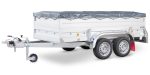 Remorque plateau tandem LPA avec ridelles acier – Image 2
