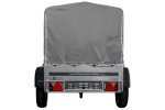 Remorque basculante 150x106 avec bâche haute jusqu'à 750 kg – Image 3