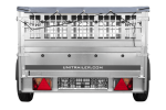 Remorque basculante UNITRAILER 200x125 avec bâche 750 kg – Image 4
