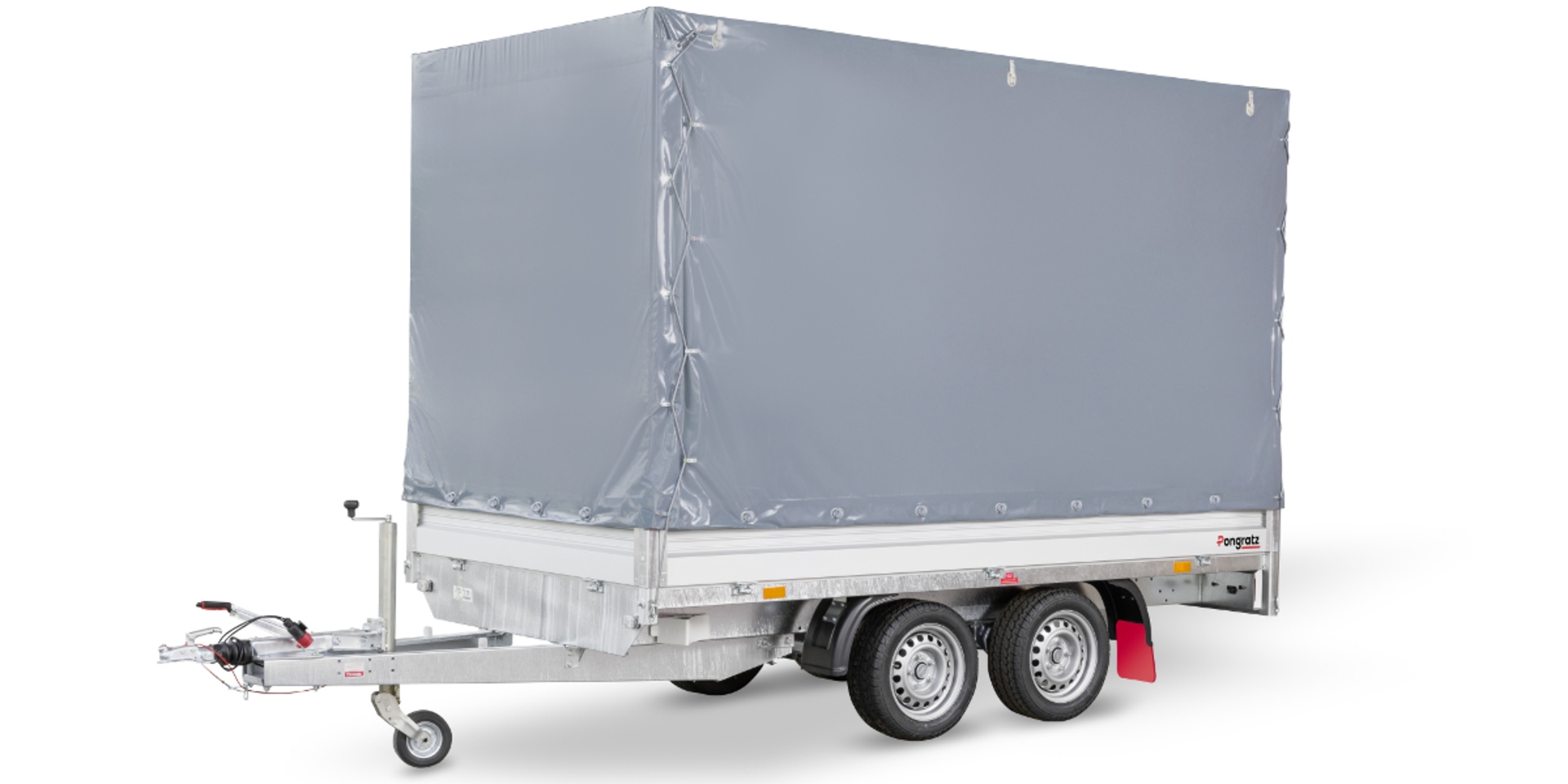 14.jpg Remorque plateau tandem avec ridelles 2000–2700 kg – Image 1