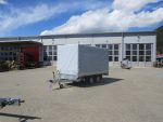 Remorque plateau tandem avec ridelles 2000–2700 kg – Image 3