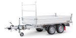 Remorque benne arrière Pongratz RK ALU tandem 260x150 2500 kg