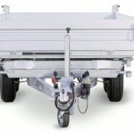 Remorque tri-benne Pongratz SKS ALU tandem 3500 kg