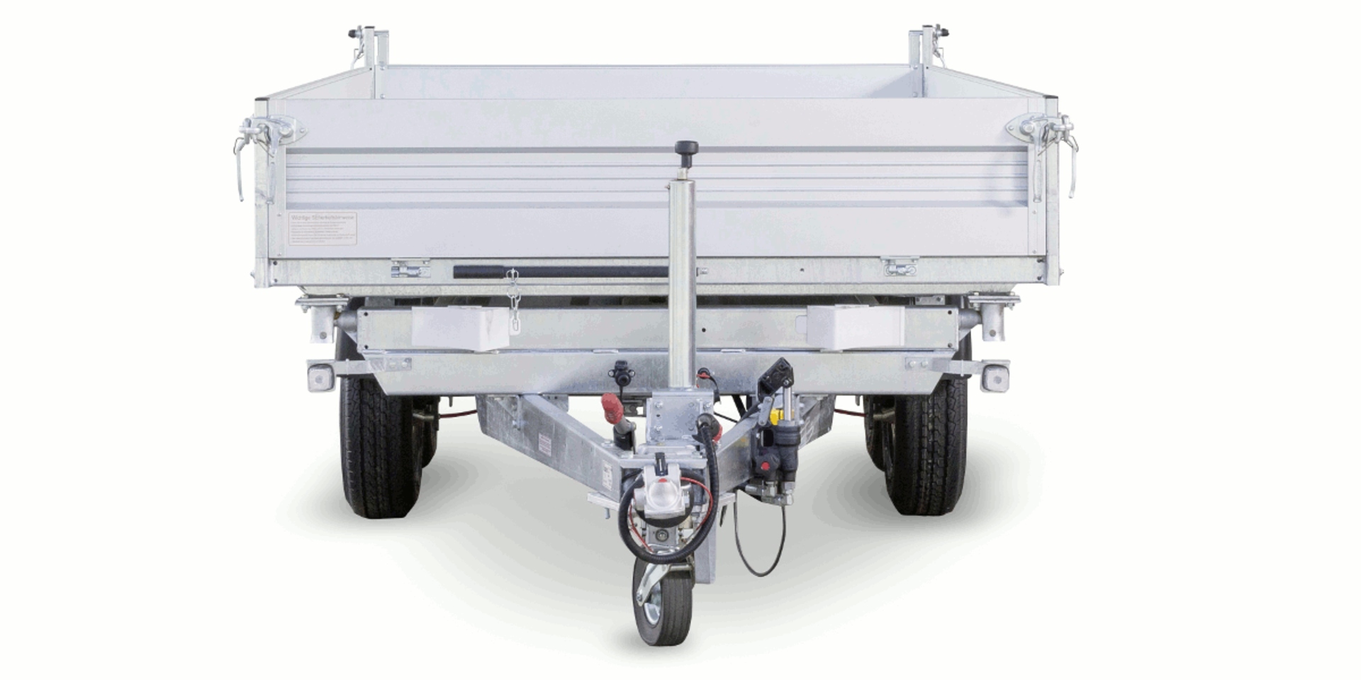 167.jpg Remorque tri-benne Pongratz SKS ALU tandem 3500 kg – Image 1
