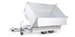 Remorque tri-benne Pongratz SKS ALU tandem 3500 kg – Image 2