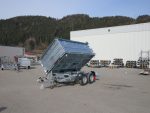 Remorque tri-benne Pongratz SKS tandem acier 3500 kg – Image 3