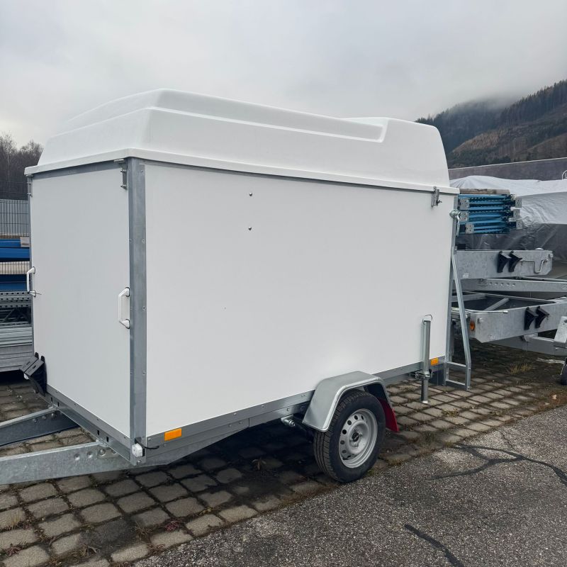 198.jpg Remorque fourgon Pongratz DKA 260/13 U hauteur 130 cm 1300 kg – Image 1