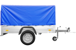 Remorque basculante 200x125 avec bâche haute jusqu'à 750 kg – Image 4