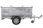 Remorque basculante UNITRAILER 200x125 avec couvercle 750 kg – Image 2