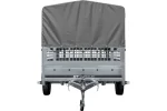 Remorque basculante 264x150 avec grilles et bâche H800 750 kg – Image 2