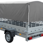 Remorque avec bâche UNITRAILER 230x125 H800 750 kg