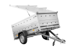 Remorque basculante 230x125 avec couvercle aluminium 750 kg – Image 4