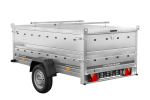 Remorque basculante 230x125 avec couvercle aluminium 750 kg – Image 2