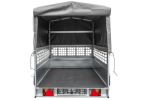 Remorque avec bâche UNITRAILER 230x125 H800 750 kg – Image 2