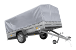 Remorque basculante 264x150 avec bâche H800 jusqu'à 750 kg