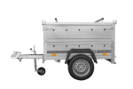 Remorque basculante 150x106 avec couvercle aluminium 750 kg – Image 2