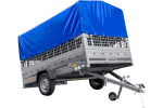 Remorque basculante Garden 265 KIPP 264x150 avec bâche H800 750 kg