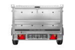 Remorque basculante UNITRAILER 230x125 avec couvercle 750 kg – Image 4