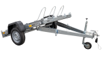 Remorque moto basculante Unitrailer MOTO 3 — 3 motos 750 kg