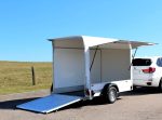 Remorque fourgon Debon Roadster 300 mono-essieu freiné 1500 kg – Image 4