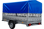 Remorque basculante Garden 265 KIPP 264x150 avec bâche H800 750 kg – Image 3