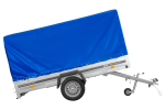 Remorque basculante 264x150 avec bâche H1100 jusqu'à 750 kg – Image 4