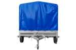 Remorque basculante 264x150 avec bâche H1100 jusqu'à 750 kg – Image 3