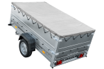 Remorque basculante 230x125 avec bâche 750 kg – Image 4