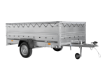Remorque basculante 264x150 avec bâche plate 750 kg
