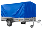 Remorque basculante 264x150 avec bâche H1100 jusqu'à 750 kg – Image 2