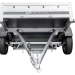 Remorque basculante 230x125 avec bâche 750 kg