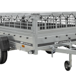 Remorque basculante UNITRAILER 264x125 avec grilles 750 kg