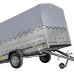 Remorque transport 264x150 avec bâche H800 jusqu'à 750 kg