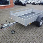 Remorque avec ridelles 255x133 1350 kg Saris McAlu Pro