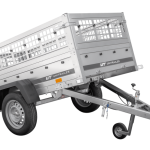 Remorque basculante 200x106 avec grille jusqu'à 750 kg