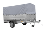 Remorque transport 264x150 avec bâche H800 jusqu'à 750 kg – Image 3