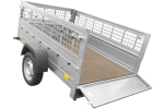 Remorque basculante 200x125 avec grille 750 kg – Image 2