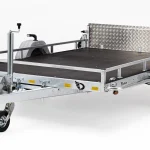 Remorque basculante avec ridelles Debon 1300 kg