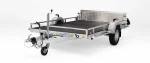 Remorque basculante avec ridelles Debon 1300 kg