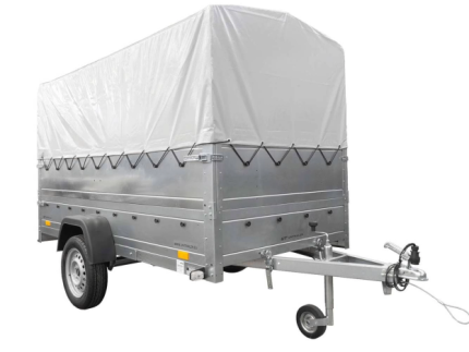 Remorque basculante 264x125 avec bâche H800 750 kg