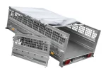Remorque basculante 264x150 avec bâche H0 e griglia 750 kg – Image 3