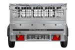 Remorque basculante 230x125 avec bâche et grille 750 kg – Image 2