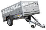 Remorque basculante 200x125 avec grille jusqu'à 750 kg