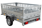 Remorque basculante 200x125 avec grille jusqu'à 750 kg – Image 4