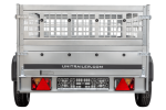 Remorque basculante 200x125 avec grille jusqu'à 750 kg – Image 3