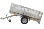 Remorque basculante 200x125 avec grille jusqu'à 750 kg – Image 2